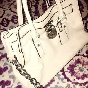 Winter White Michael Kors Handbag
